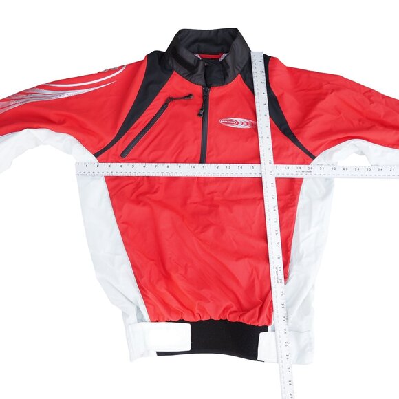 RONSTAN Regatta Sailing Smock Top  Jacket Men's S Red / White / Silver - Picture 8 of 10